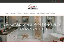 Tablet Screenshot of customkitchens-ca.com